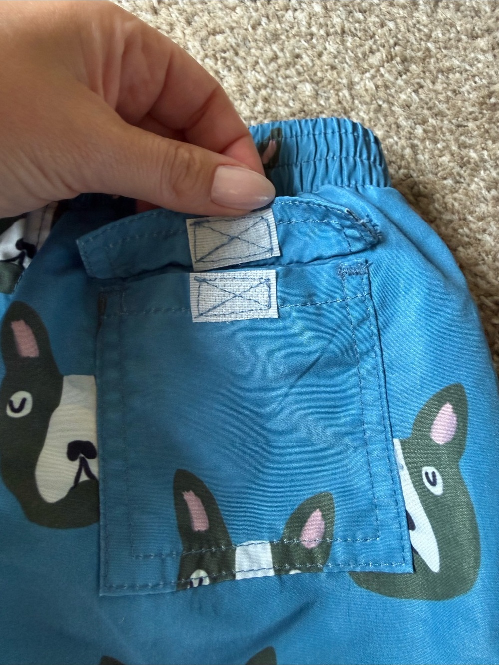 Blue Rooster Boys Swim Trunks - Picture 6 of 6